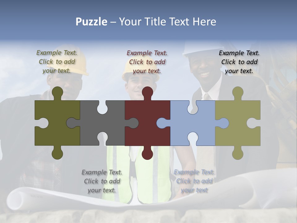 Young Male Occupation PowerPoint Template