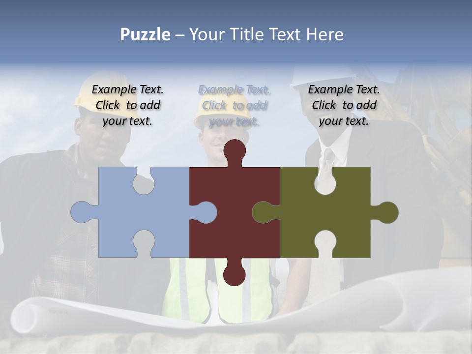 Young Male Occupation PowerPoint Template