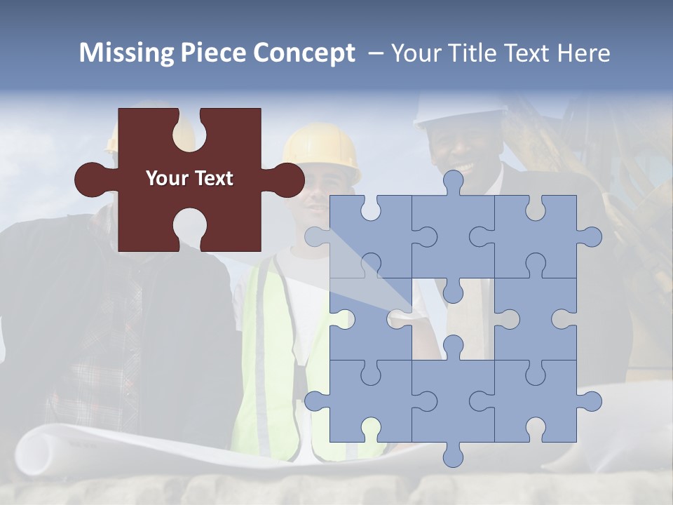 Young Male Occupation PowerPoint Template