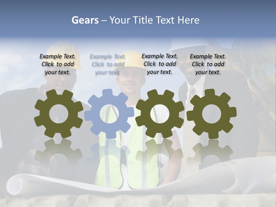 Young Male Occupation PowerPoint Template