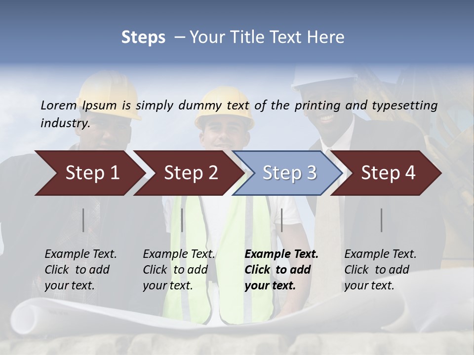 Young Male Occupation PowerPoint Template