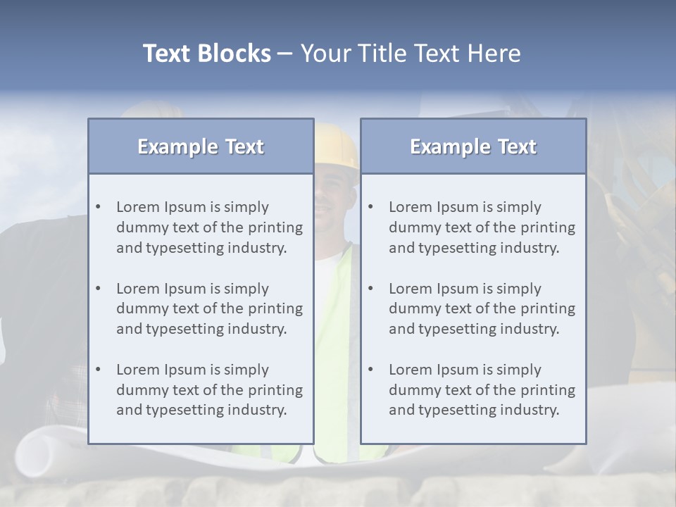 Young Male Occupation PowerPoint Template