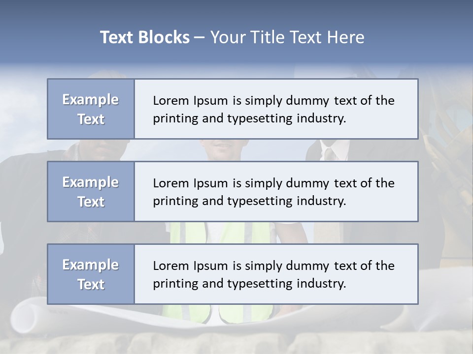 Young Male Occupation PowerPoint Template
