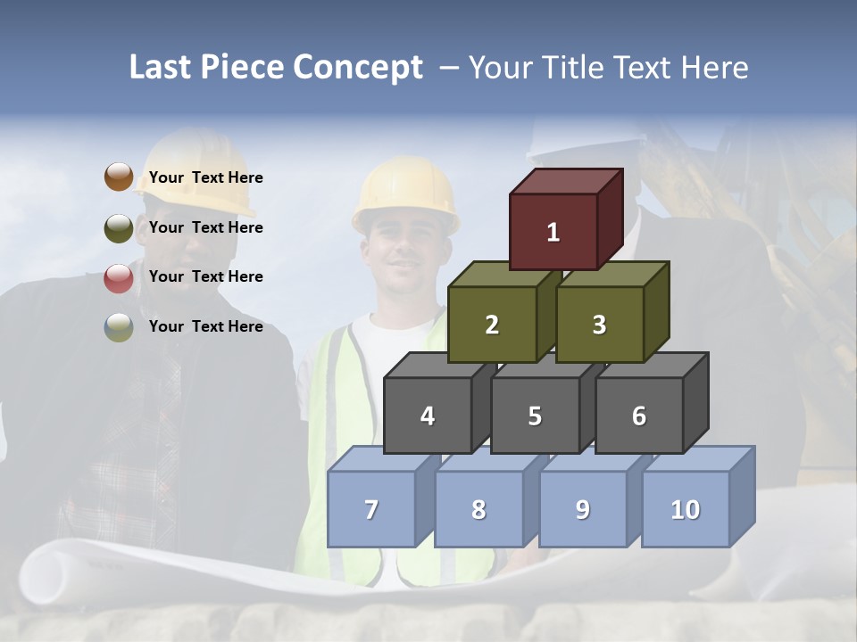 Young Male Occupation PowerPoint Template