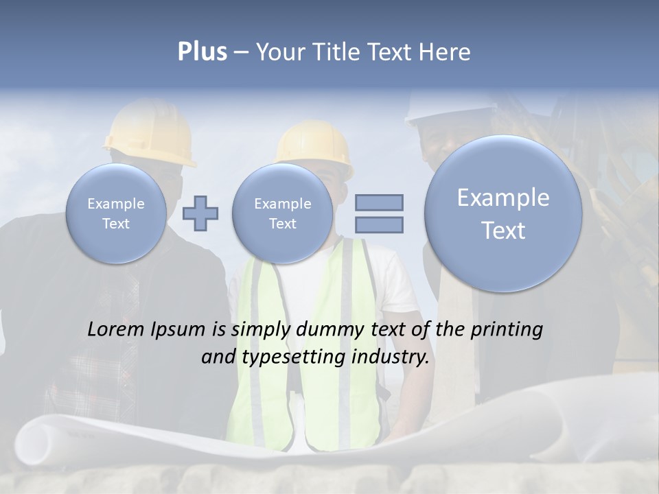 Young Male Occupation PowerPoint Template