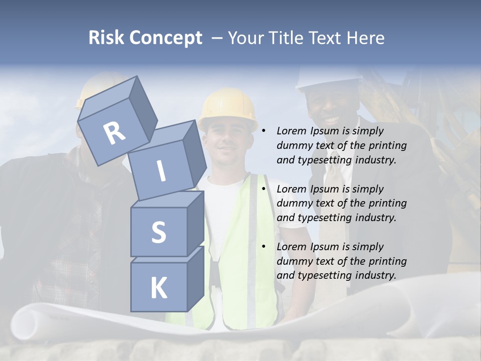 Young Male Occupation PowerPoint Template