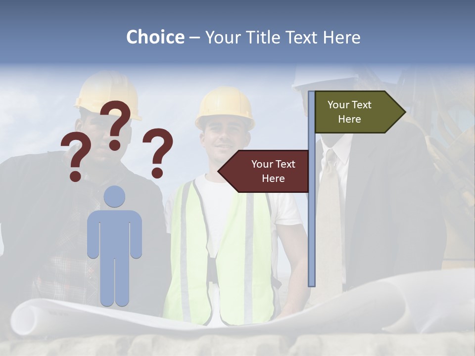 Young Male Occupation PowerPoint Template