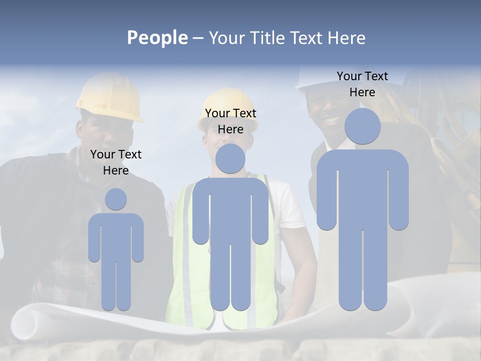 Young Male Occupation PowerPoint Template