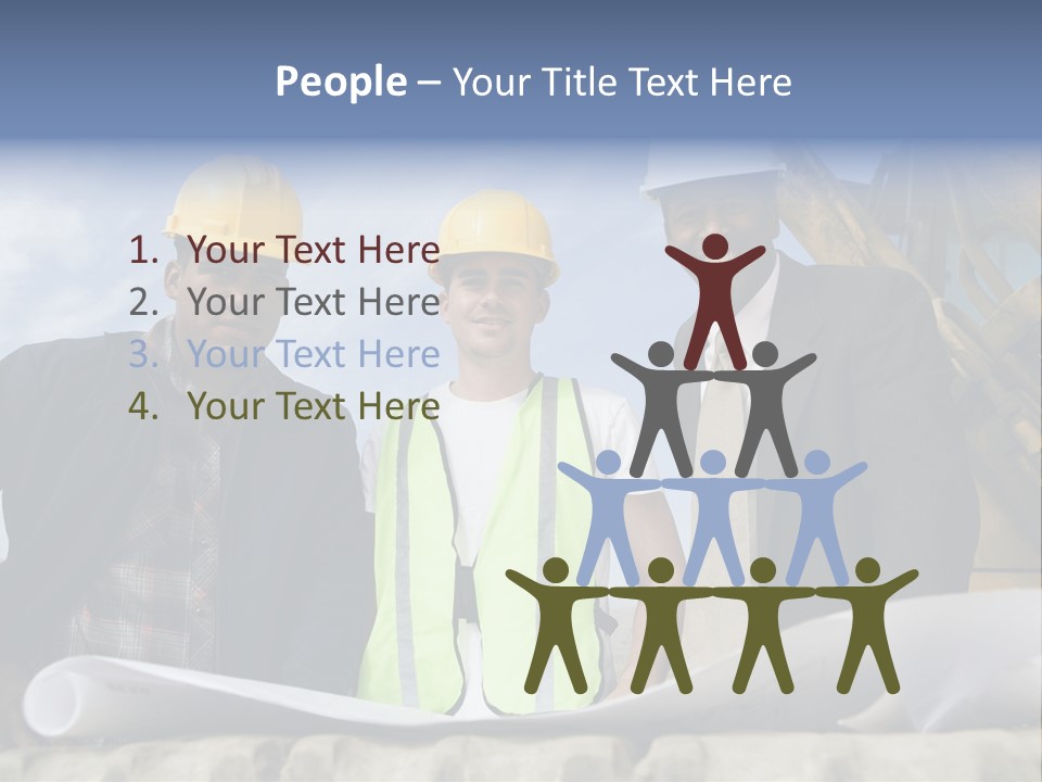 Young Male Occupation PowerPoint Template