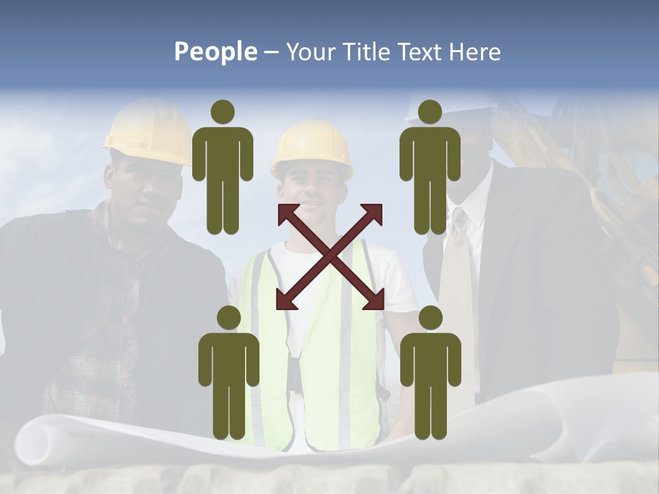 Young Male Occupation PowerPoint Template