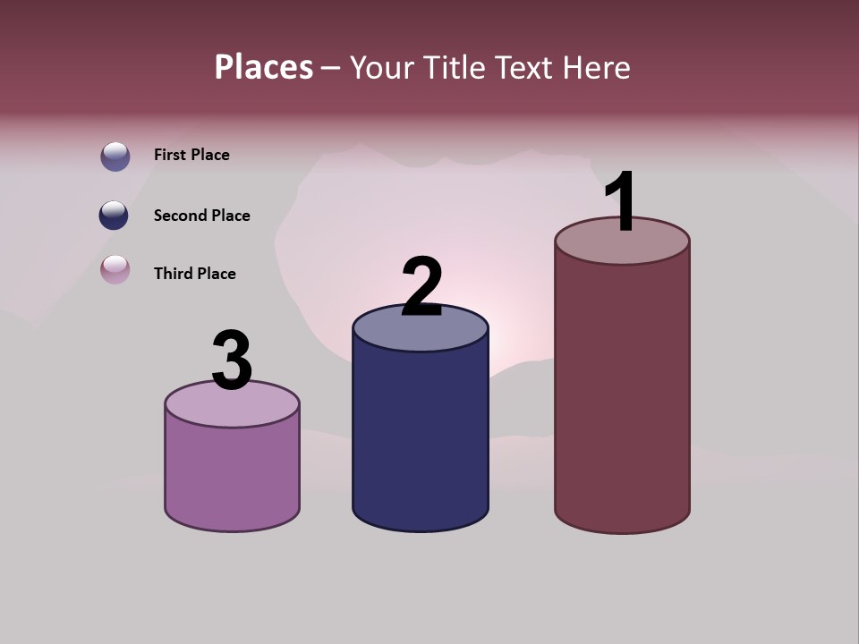 Happiness Harmony Sunset PowerPoint Template