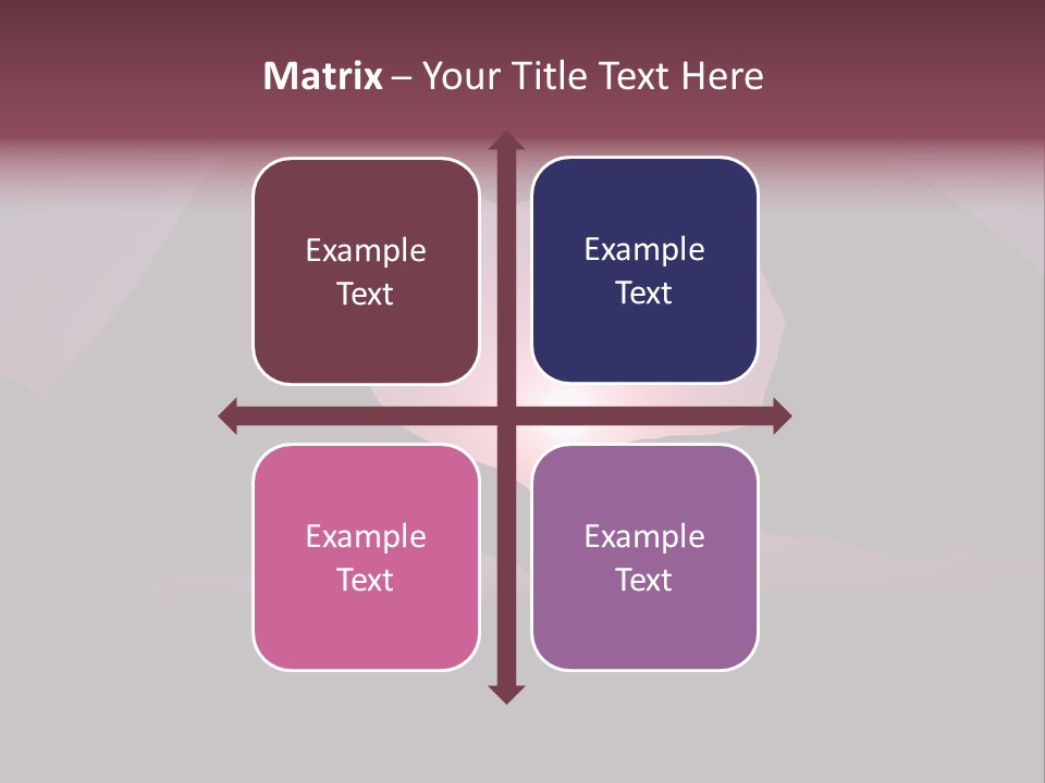 Happiness Harmony Sunset PowerPoint Template