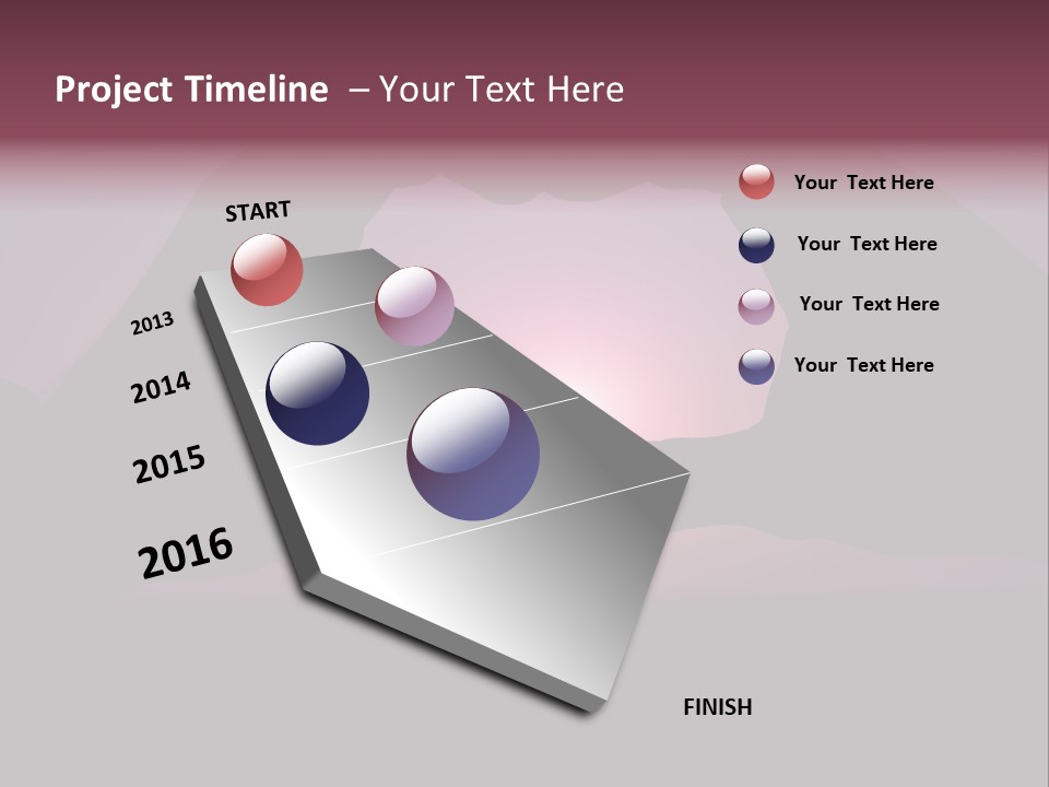 Happiness Harmony Sunset PowerPoint Template