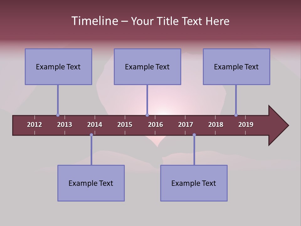 Happiness Harmony Sunset PowerPoint Template
