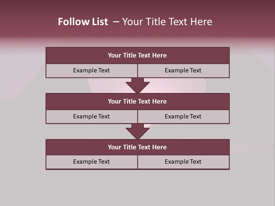 Happiness Harmony Sunset PowerPoint Template
