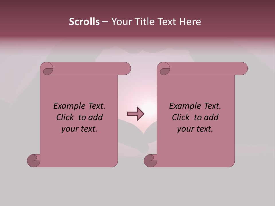 Happiness Harmony Sunset PowerPoint Template
