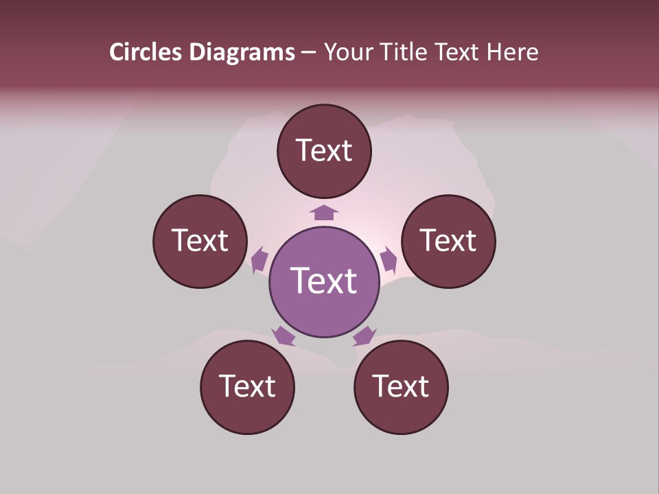 Happiness Harmony Sunset PowerPoint Template