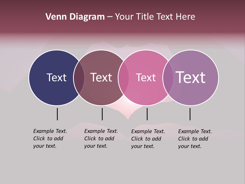 Happiness Harmony Sunset PowerPoint Template