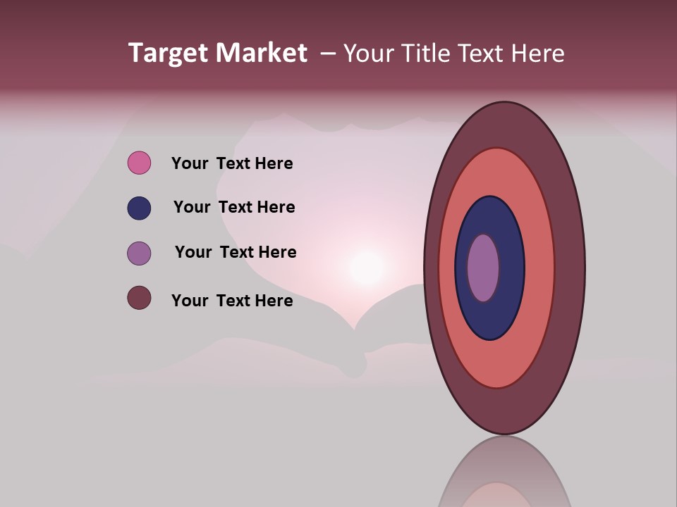 Happiness Harmony Sunset PowerPoint Template