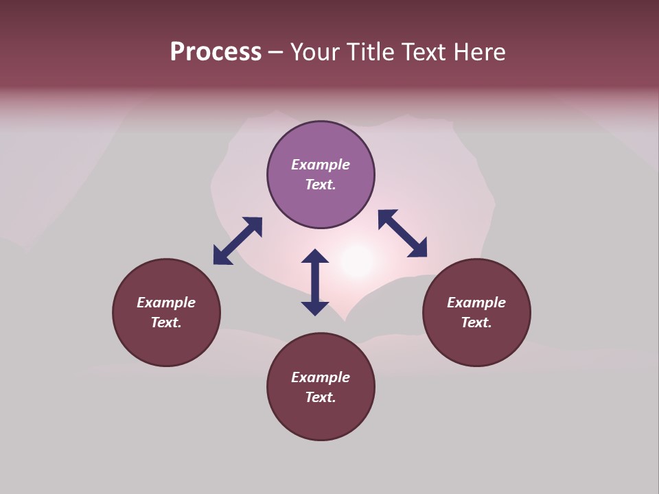 Happiness Harmony Sunset PowerPoint Template