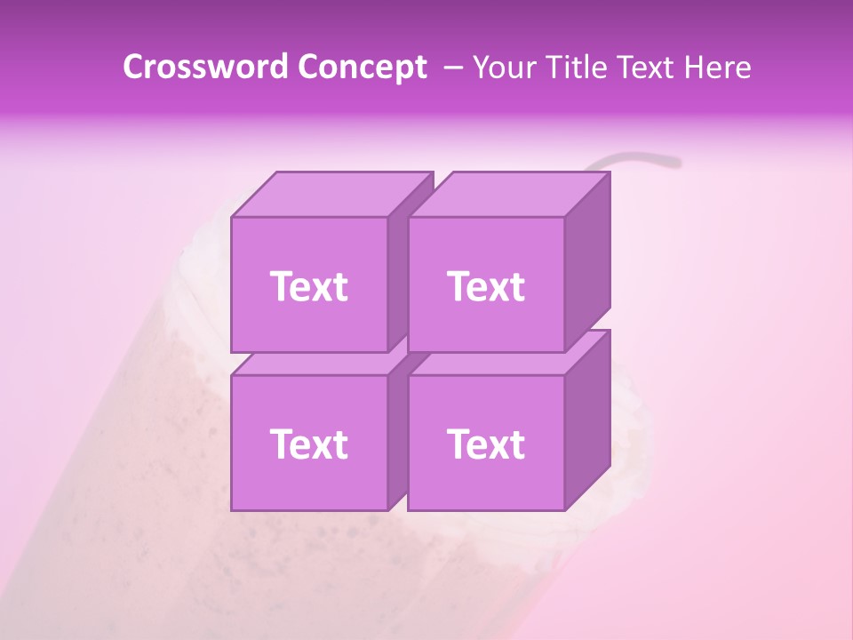 Frozen Design Object PowerPoint Template