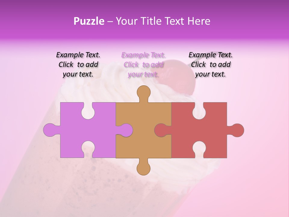 Frozen Design Object PowerPoint Template