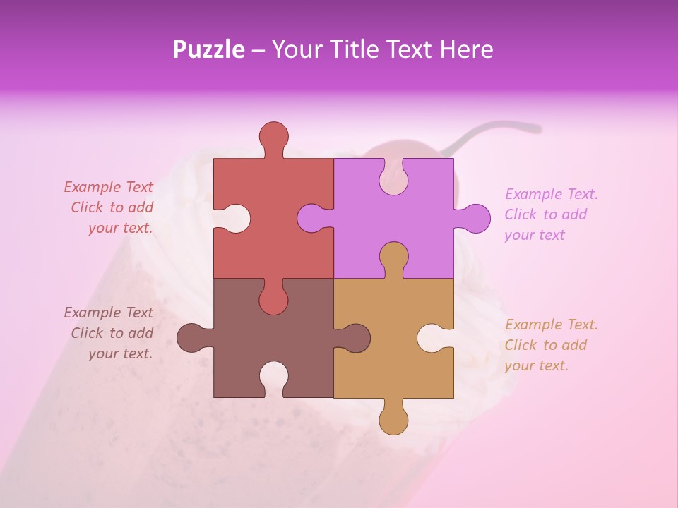 Frozen Design Object PowerPoint Template