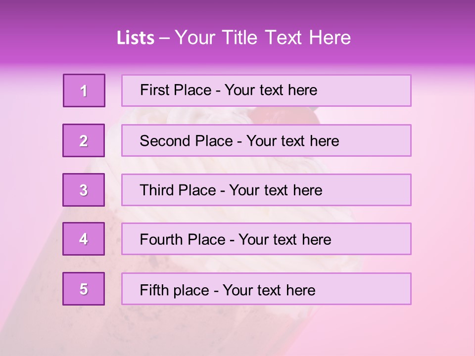 Frozen Design Object PowerPoint Template