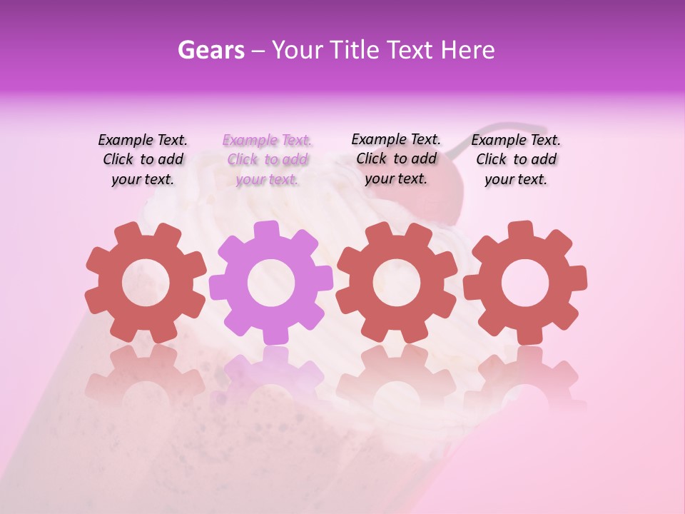 Frozen Design Object PowerPoint Template