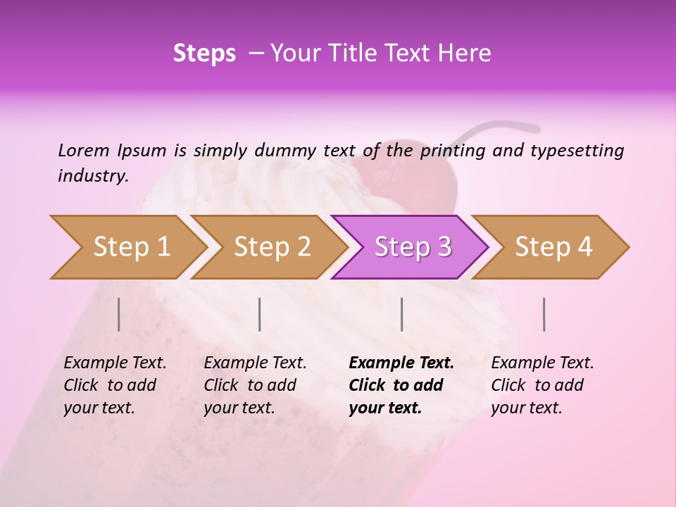 Frozen Design Object PowerPoint Template