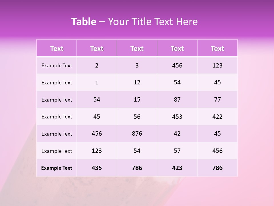 Frozen Design Object PowerPoint Template