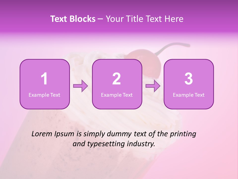 Frozen Design Object PowerPoint Template