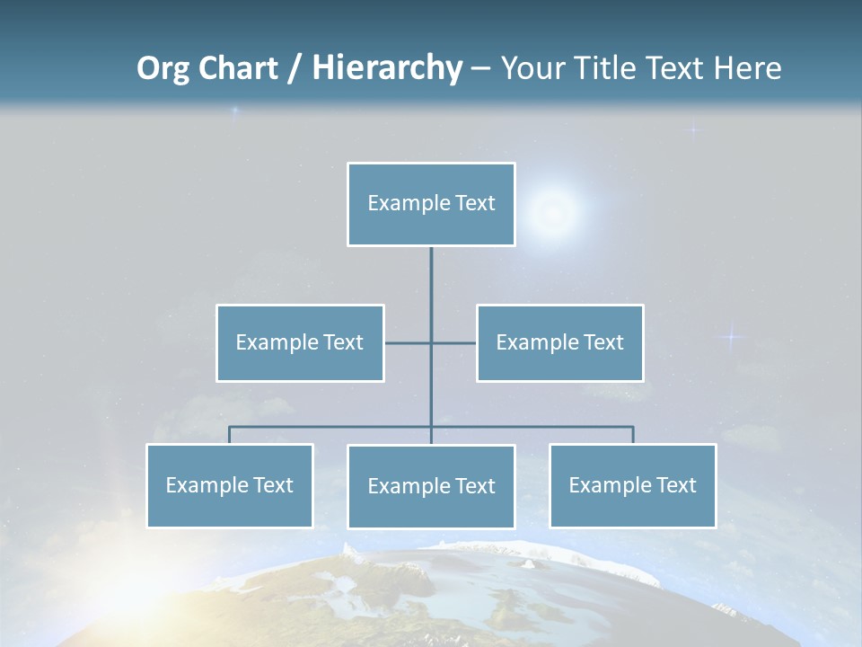 Nobody Blue Render PowerPoint Template