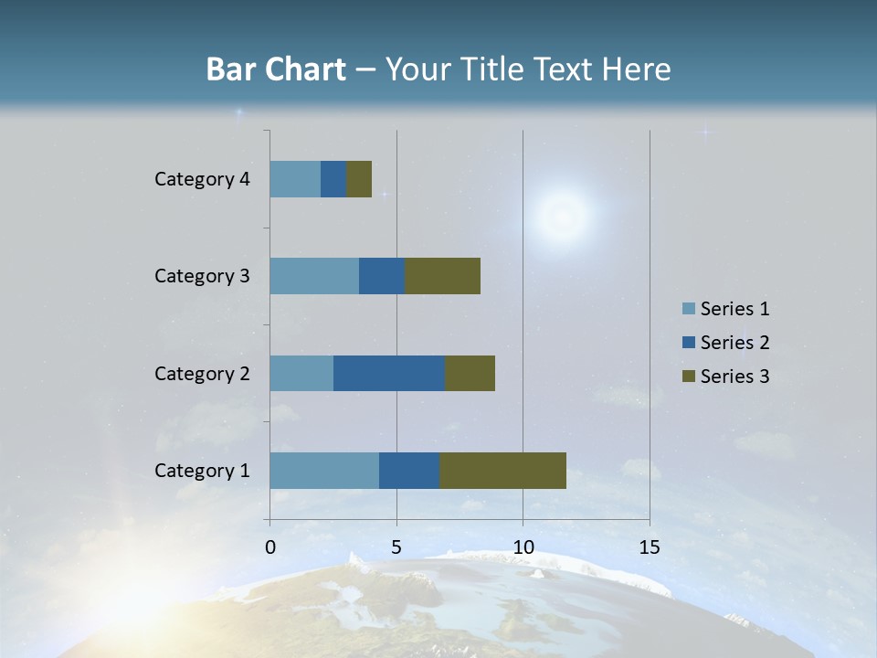 Nobody Blue Render PowerPoint Template