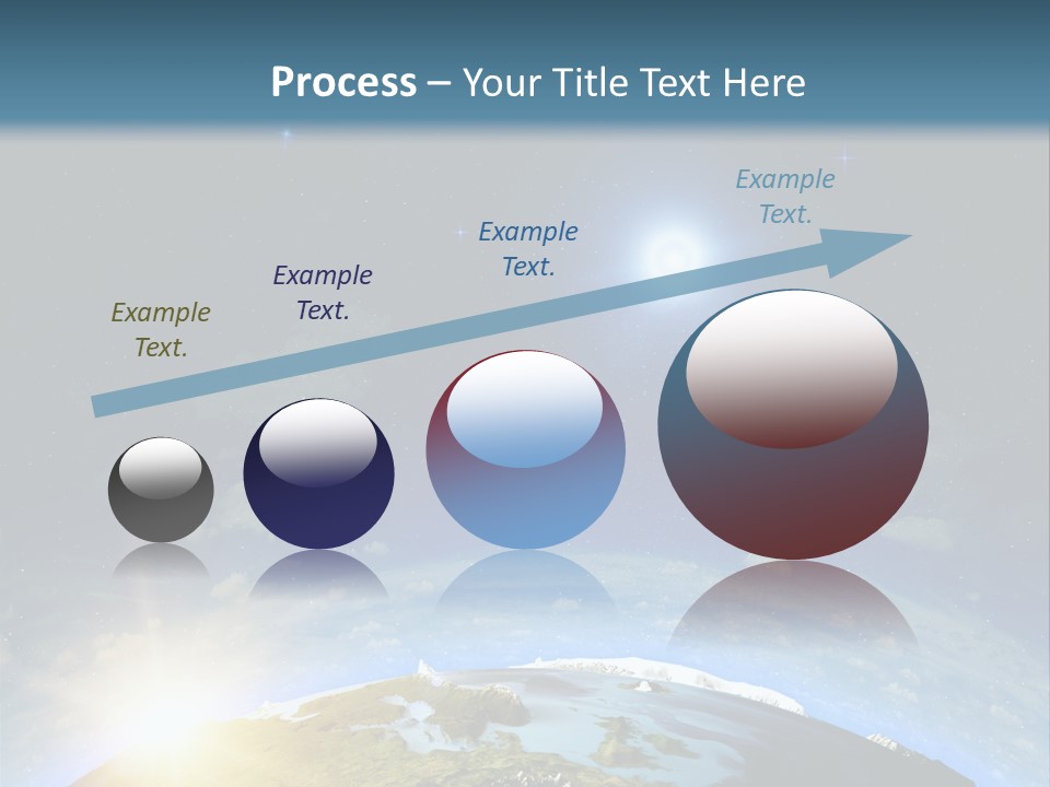 Nobody Blue Render PowerPoint Template