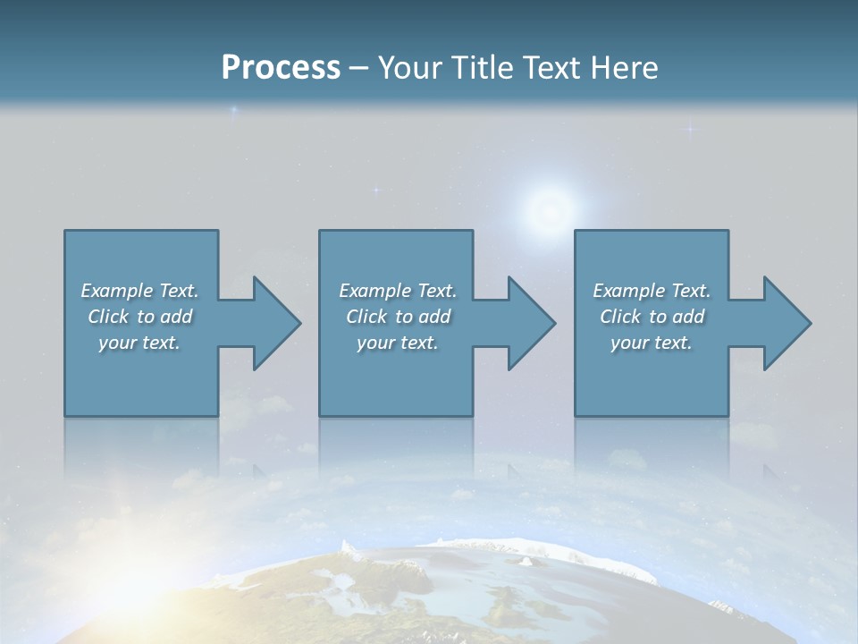 Nobody Blue Render PowerPoint Template
