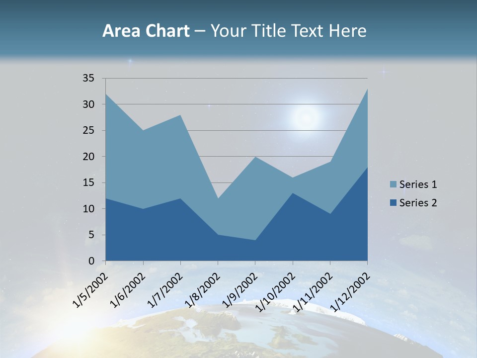 Nobody Blue Render PowerPoint Template