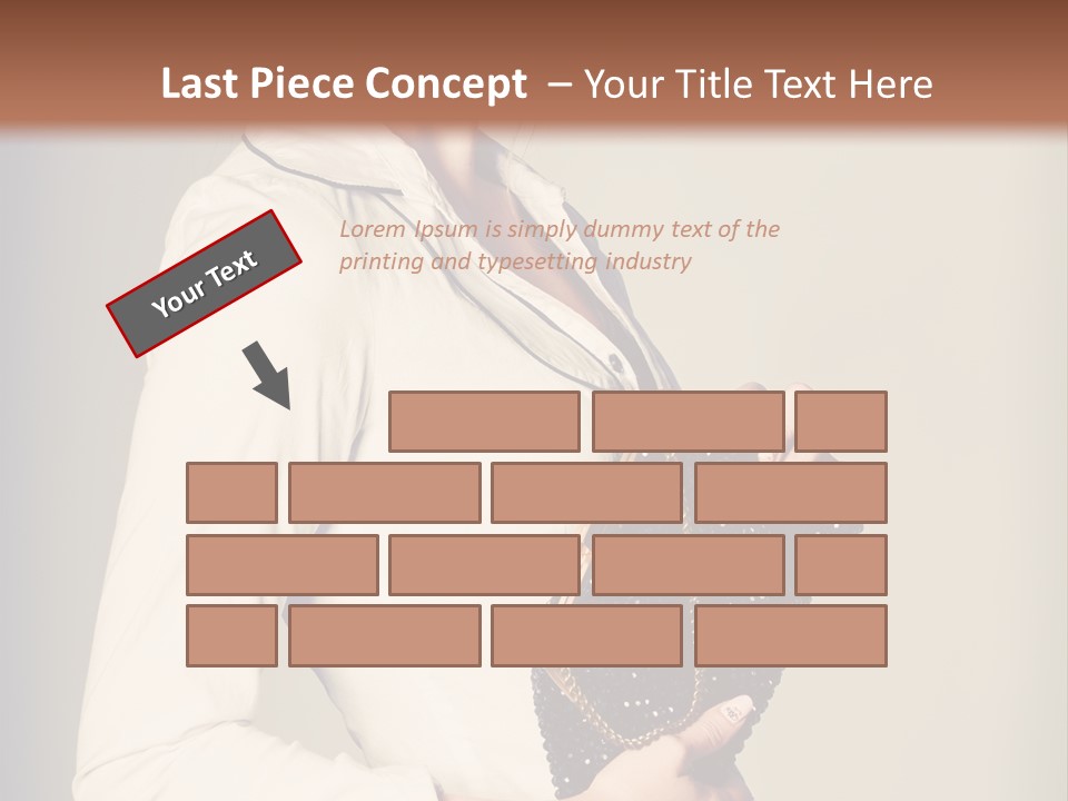 Vintage Slim Bag PowerPoint Template