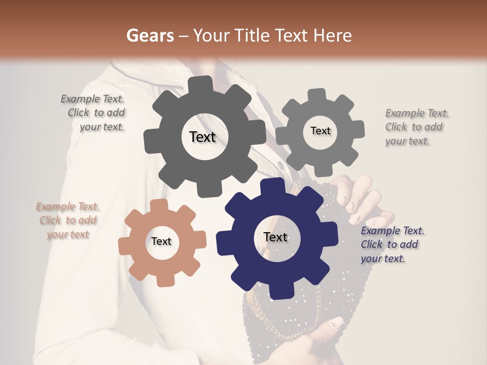 Vintage Slim Bag PowerPoint Template