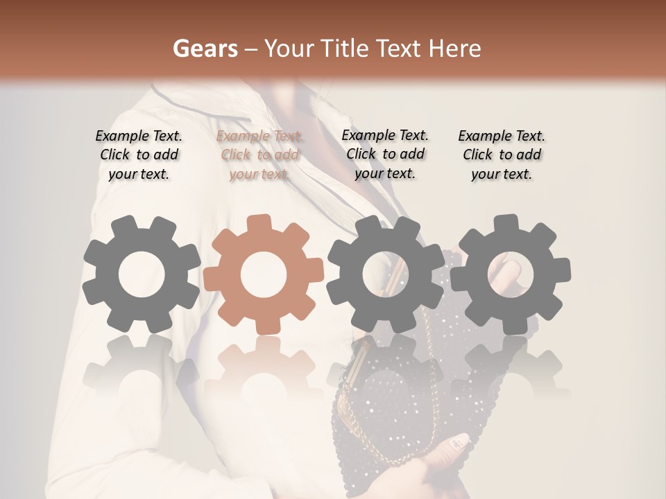 Vintage Slim Bag PowerPoint Template