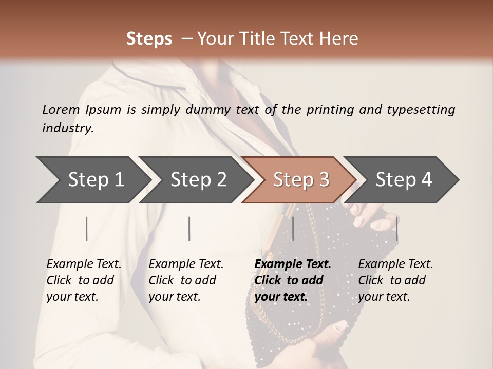 Vintage Slim Bag PowerPoint Template