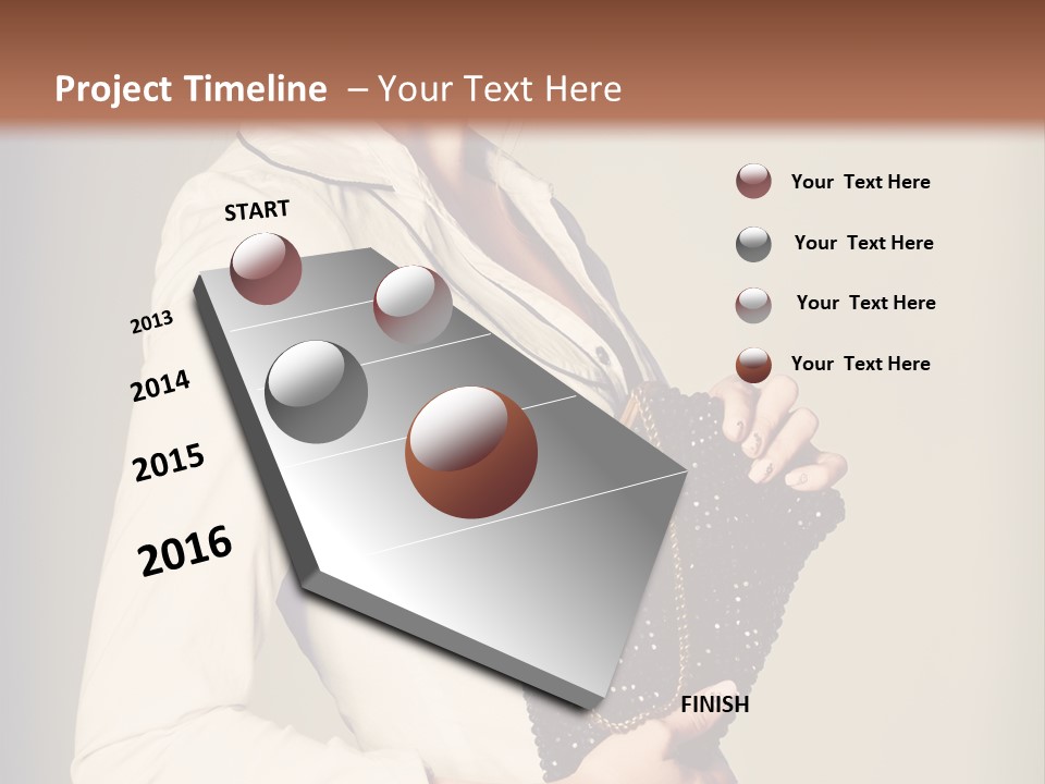 Vintage Slim Bag PowerPoint Template