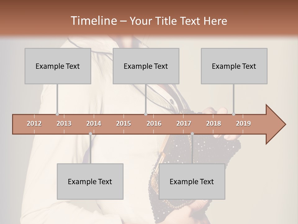 Vintage Slim Bag PowerPoint Template