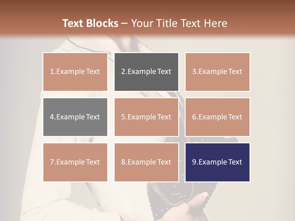 Vintage Slim Bag PowerPoint Template