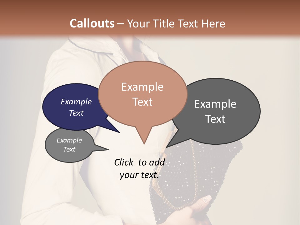 Vintage Slim Bag PowerPoint Template