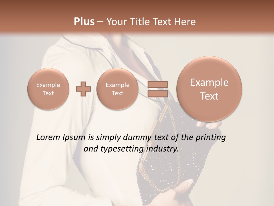 Vintage Slim Bag PowerPoint Template