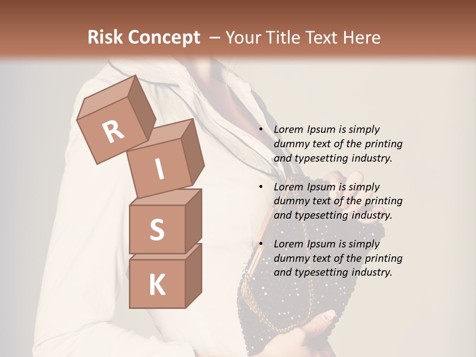 Vintage Slim Bag PowerPoint Template