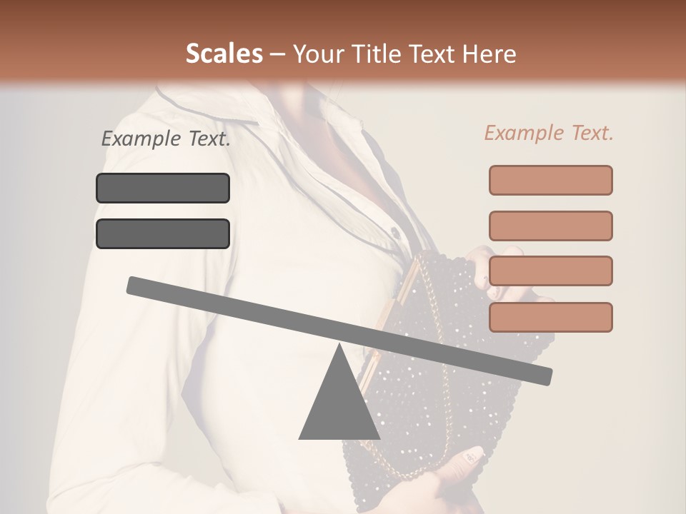 Vintage Slim Bag PowerPoint Template