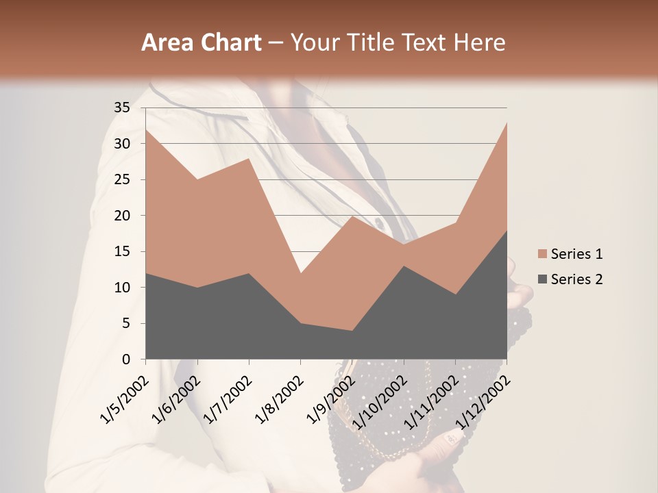 Vintage Slim Bag PowerPoint Template