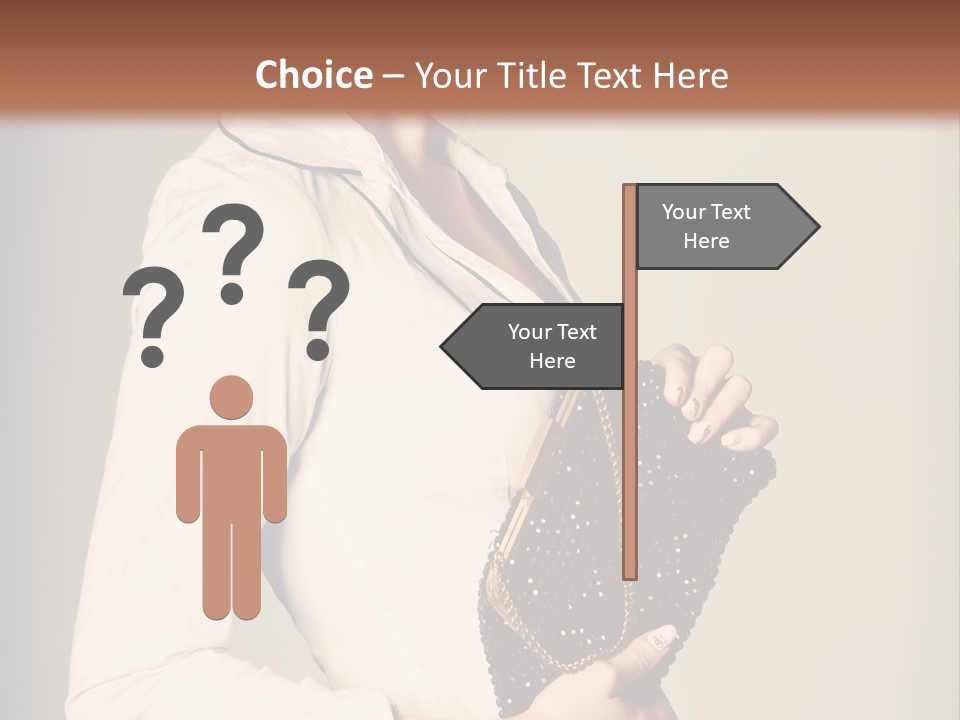 Vintage Slim Bag PowerPoint Template